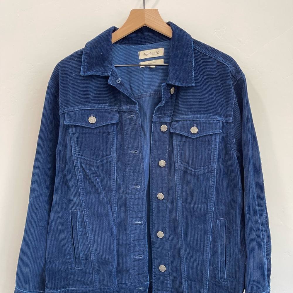 Madewell The Oversized Jean Jacket: Corduroy Edition